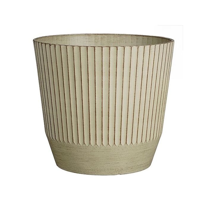 Bloempot Rio rond creme Ø 37 cm - Mica