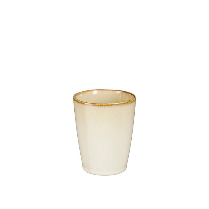 Racco beker beige Ø 8,5 cm - Mica