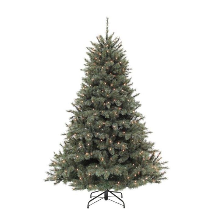 Kerstboom Forest LED frosted newgrowth blue 230 cm - Triumph Tree Kerstboom Forest LED frosted newgrowth blue 230 cm - Triumph Tree