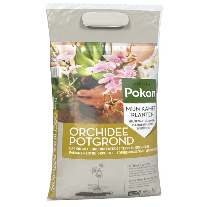 Orchidee grond RHP 5 l - Pokon Orchidee grond RHP 5 l - Pokon