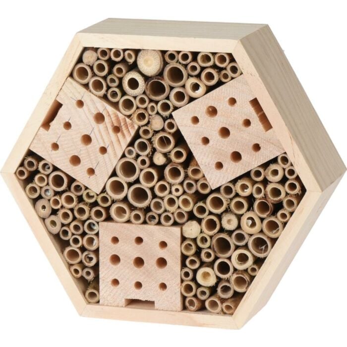 Insectenhotel hexagon naturel Insectenhotel hexagon naturel