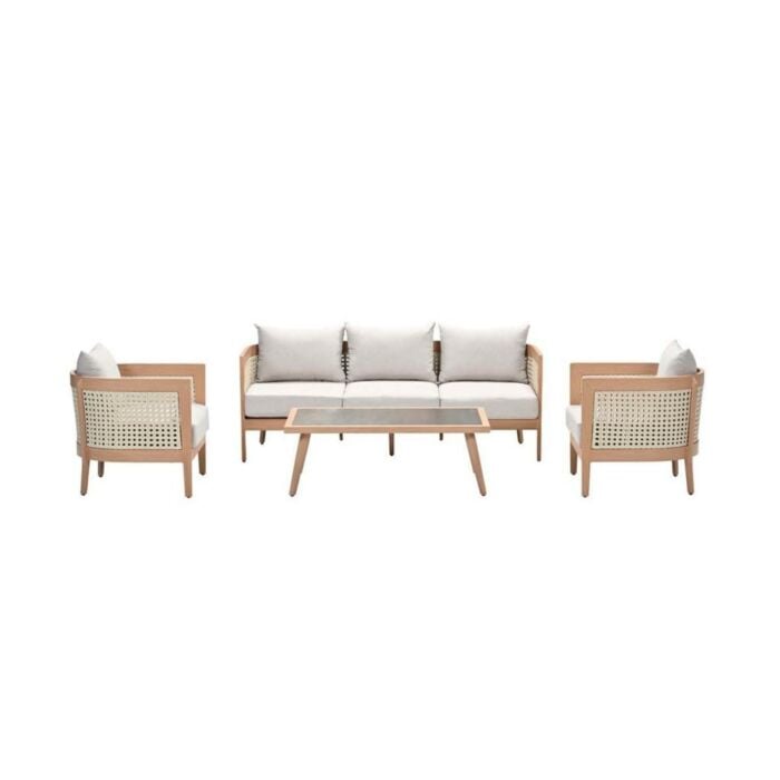 Loungeset Sulawesi 4-delig - Garden Impresssions Loungeset Sulawesi 4-delig - Garden Impresssions