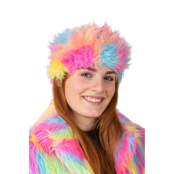 Hoofdband pluche Pastel Hoofdband pluche Pastel