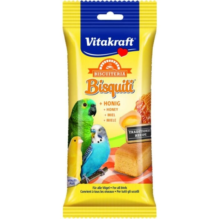 Vogelsnack Bisquiti honing siervogel 50g