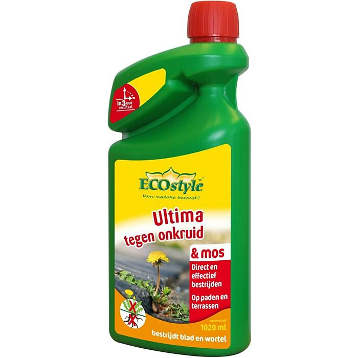 Ultima Onkruid & Mos - Concentraat - 1020ml - Ecostyle