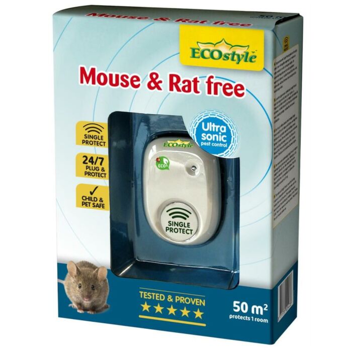 Mouse & rat free - 50 m2 - ECOstyle Mouse & rat free - 50 m2 - ECOstyle