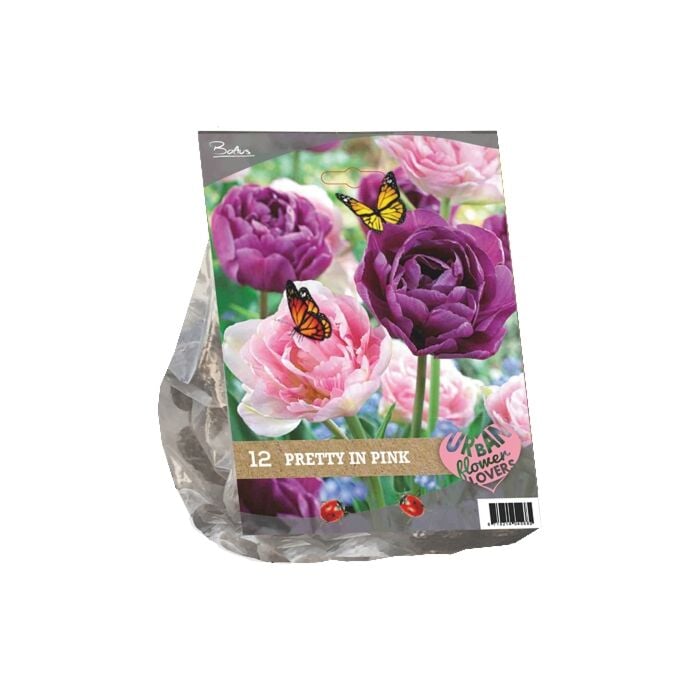 Urban Flowers - Pretty in Pink per 12