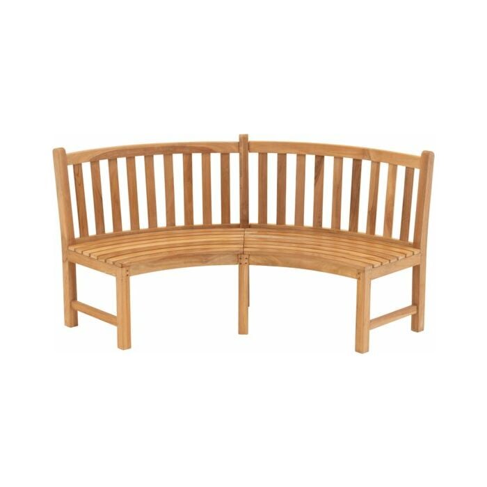 Bank teak rond 200 cm - Lesli Living Bank teak rond 200 cm - Lesli Living