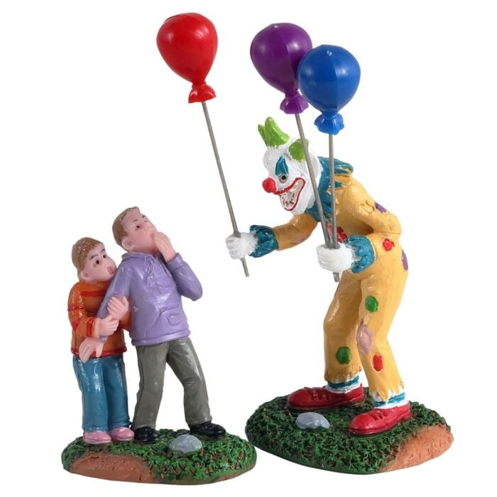 Lemax Creepy Balloon Seller, set van 2