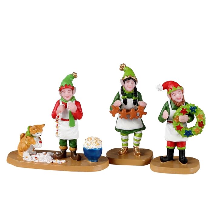 Lemax Crafty Elves, set van 3