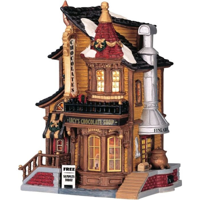 Lemax Lucy'S Chocolate Shop, B/O LED