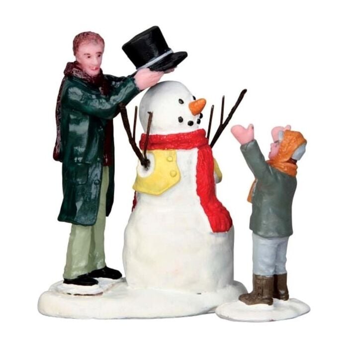Lemax Sharp-Dressed Snowman, set van 2