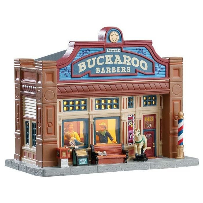 Lemax Little Buckaroo Barbershop, B/O LED Lemax Little Buckaroo Barbershop, B/O LED