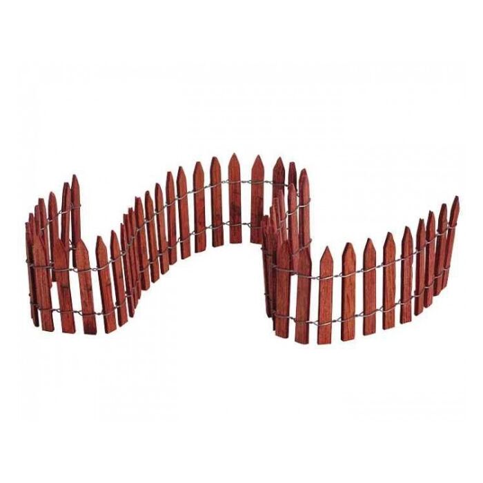 Lemax Wired Wooden Fence