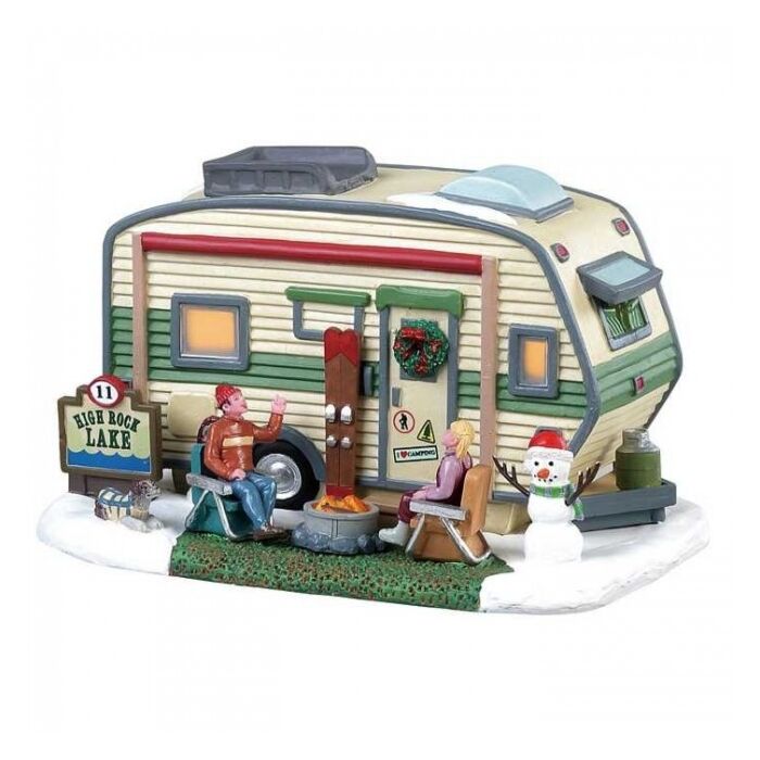 Lemax High Rock Lake Trailer