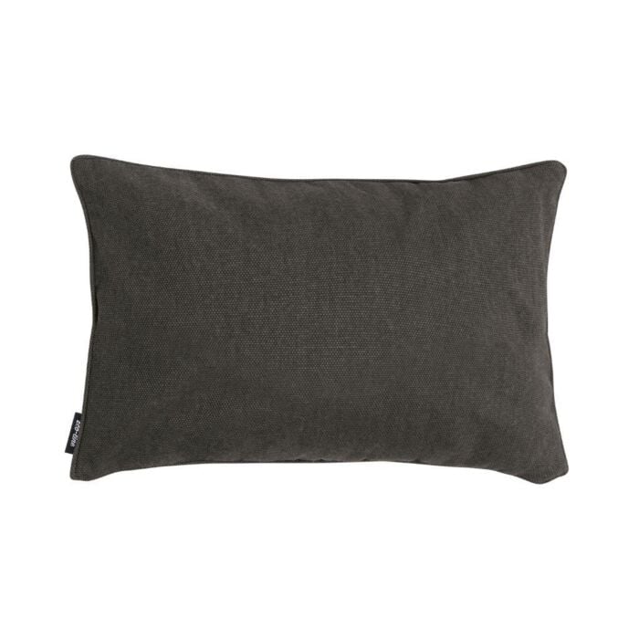 Sierkussen canvas grijs 50 x 30 cm - Madison