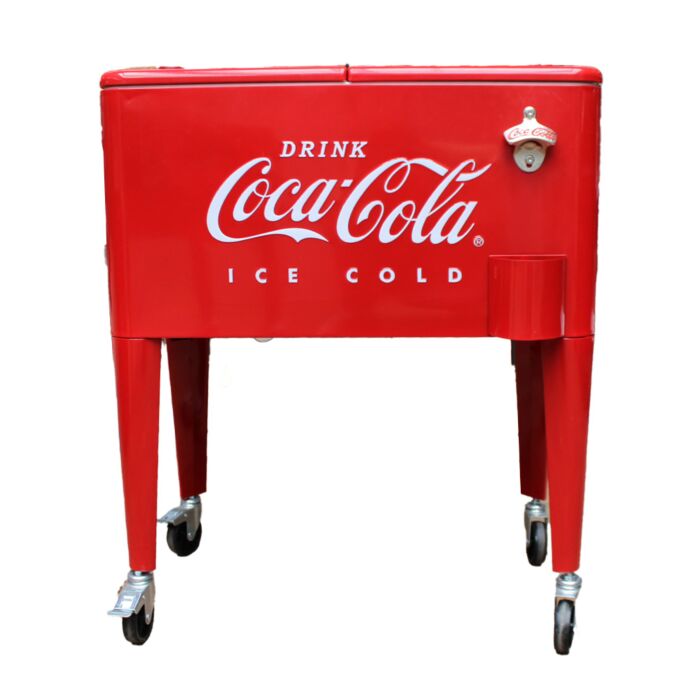 Retro cooler rood Coca-Cola 71 cm Retro cooler rood Coca-Cola 71 cm