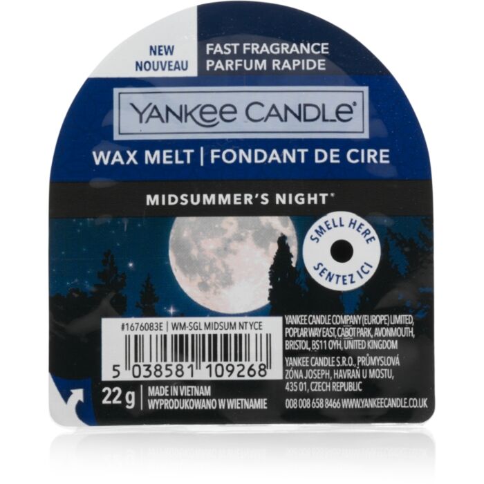 Midsummer's Night New Wax Melt - Yankee Candle Midsummer's Night New Wax Melt - Yankee Candle