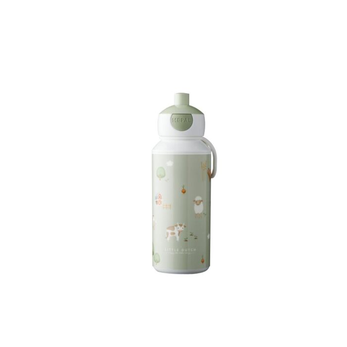Drinkfles pop-up Campus 400 ml Little Dutch Little Farm - Mepal Drinkfles pop-up Campus 400 ml Little Dutch Little Farm - Mepal