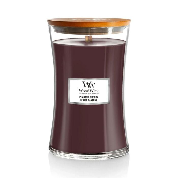 Phantom Cherry large Candle - WoodWick Phantom Cherry large Candle - WoodWick