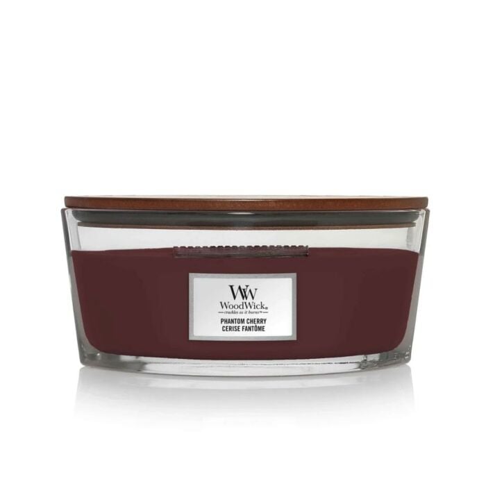 Phantom Cherry Ellipse Candle - WoodWick Phantom Cherry Ellipse Candle - WoodWick