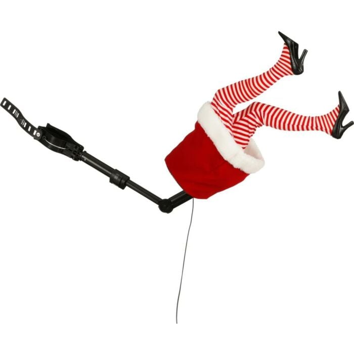 Christmas animated lady legs met adapter - Luville