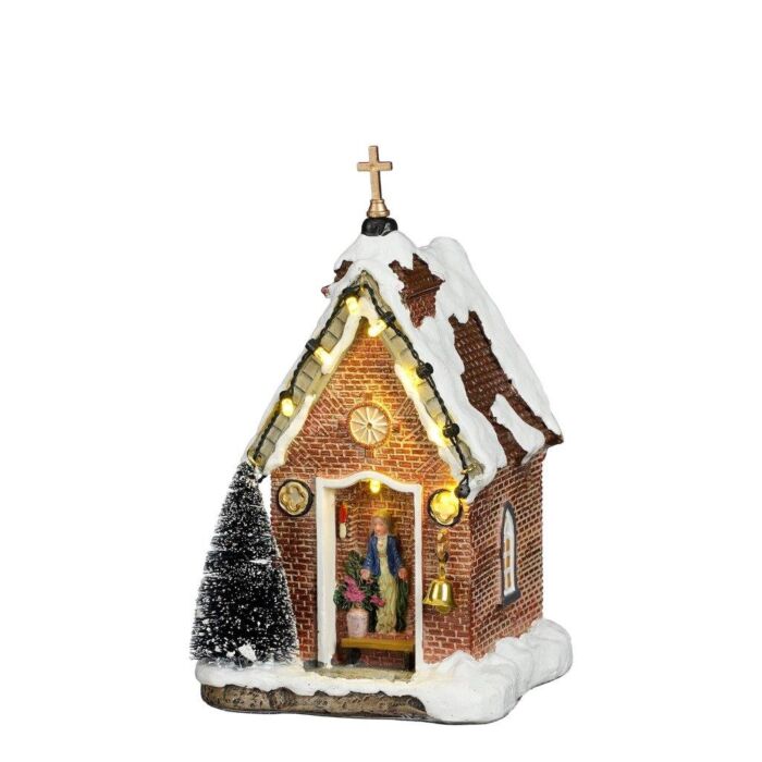 Chapel with Maria battery operated 17 cm - Luville
Chapel with Maria battery operated 17 cm - Luville