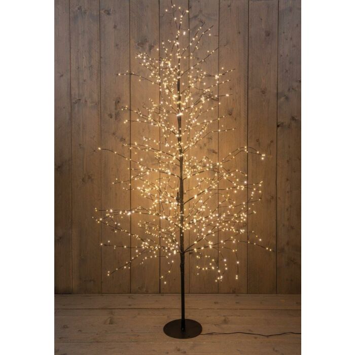 Boom 1500LED zwart 180 cm - Anna's Collection Boom 1500LED zwart 180 cm - Anna's Collection