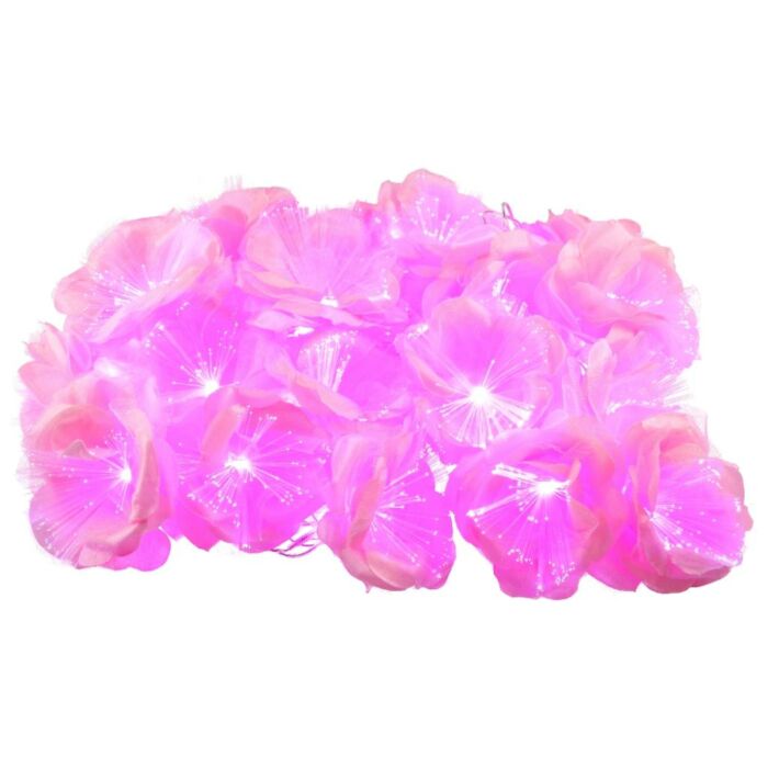 Roses Flower 20Pcs Pink-Plug In-Led-600