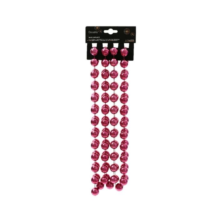 Kralenslinger xxl plastic granaatappel 270 cm - Decoris