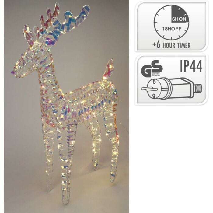 Rendier regenboog 80 cm Rendier regenboog 80 cm