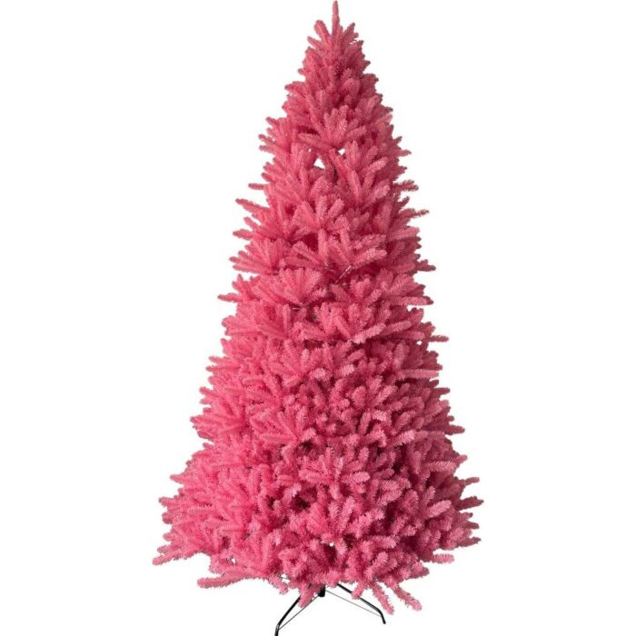 Kerstboom roze 300 cm