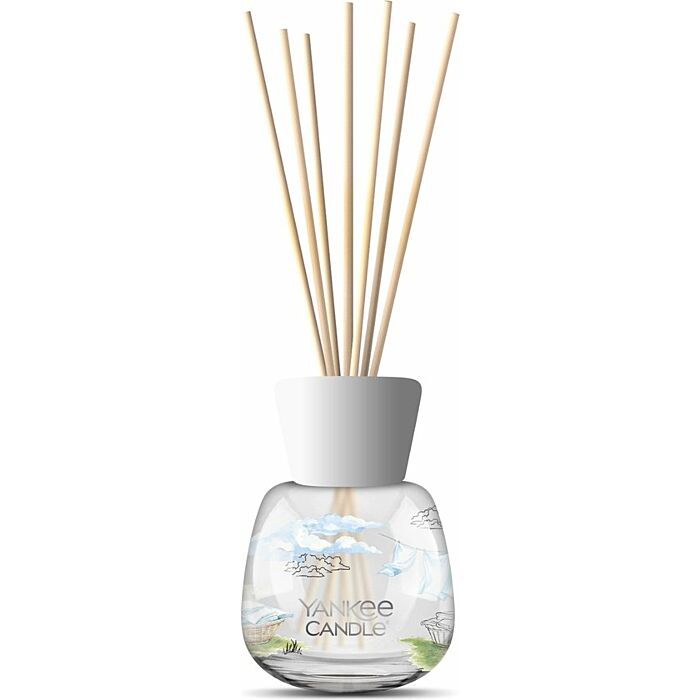 Geurstokjes Clean Cotton Signature Reed Diffuser - Yankee Candle Geurstokjes Clean Cotton Signature Reed Diffuser - Yankee Candle