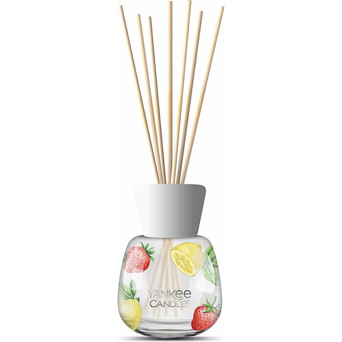 Geurstokjes Iced Berry Lemonade Signature Reed Diffuser - Yankee Candle Geurstokjes Iced Berry Lemonade Signature Reed Diffuser - Yankee Candle