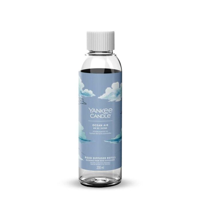 Geurstokjes refill Ocean Air Signature Reed Diffuser - Yankee Candle