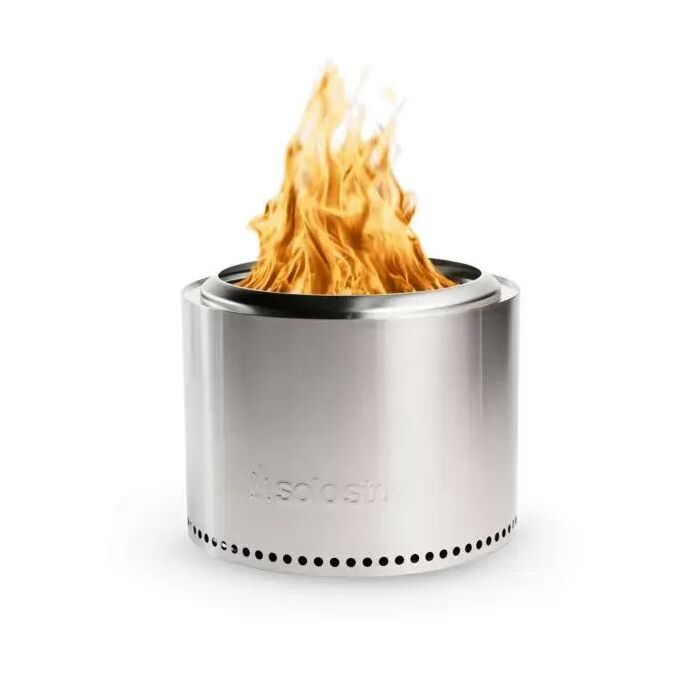 Bonfire vuurkorf met staander rvs zilver Ø 49,5 cm - Solo Stove
