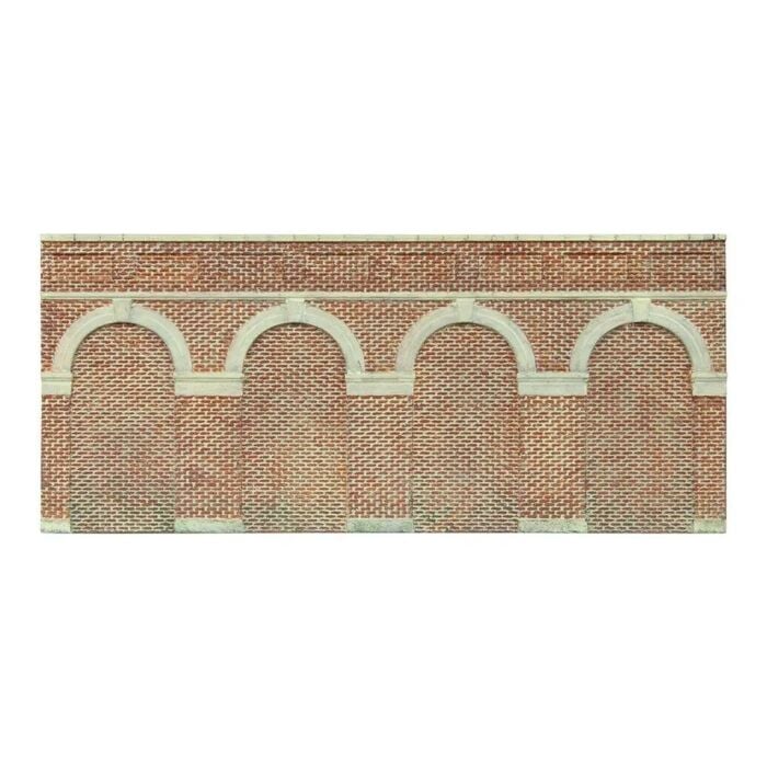 Bakstenen Steunmuren 2 Stuks Schaal 1:76 Bakstenen Steunmuren 2 Stuks Schaal 1:76
