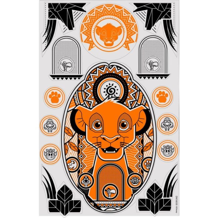 Window Sticker The Lion King - Kurt Adler Window Sticker The Lion King - Kurt Adler