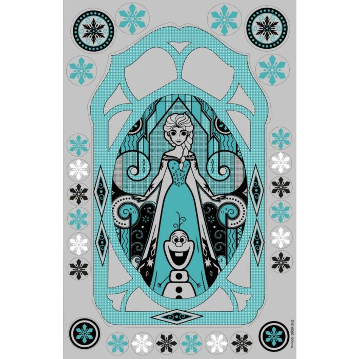 Window Sticker Frozen - Kurt Adler Window Sticker Frozen - Kurt Adler