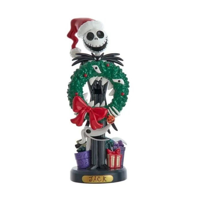 Nightmare Before Christmas With Wreath Nutcracker 25 cm - Kurt Adler