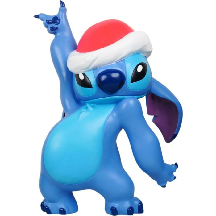 Beeld Stitch met kerstmuts 49 cm - Disney