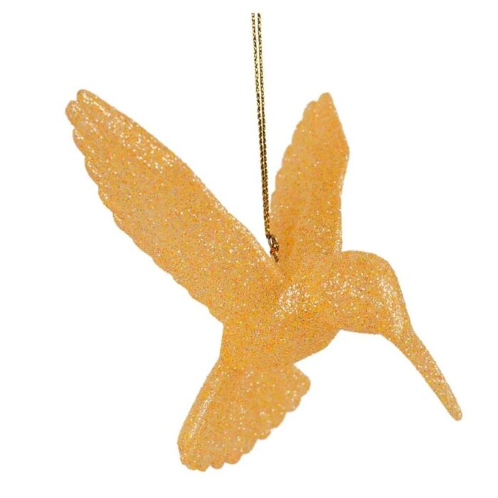 Hummingbird Ornament yellow 9 cm - Kurt Adler Hummingbird Ornament yellow 9 cm - Kurt Adler