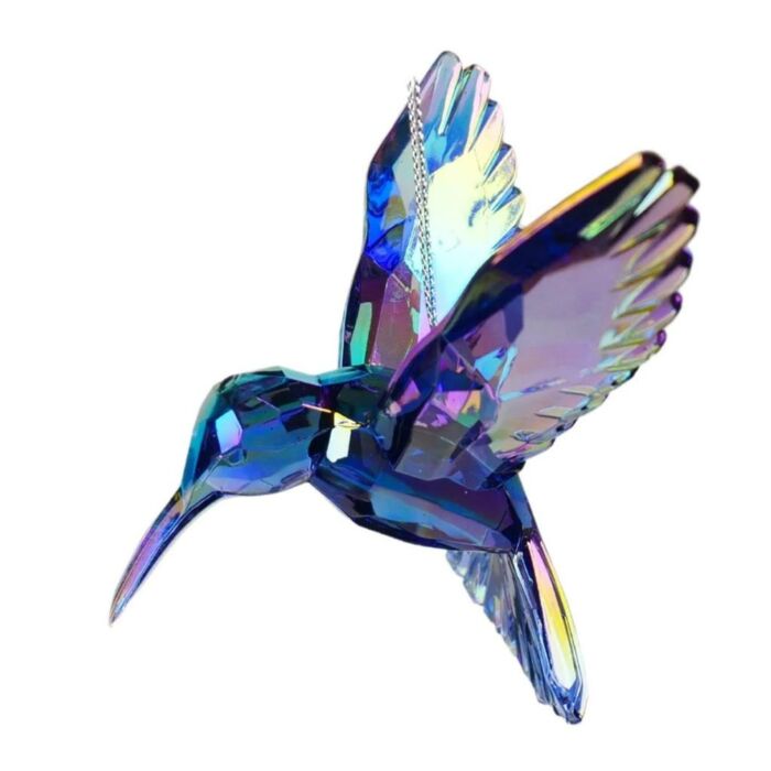 Hummingbird Ornament shiny blue 9 cm - Kurt Adler Hummingbird Ornament shiny blue 9 cm - Kurt Adler