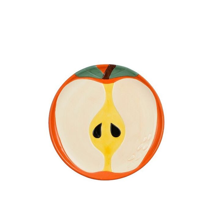 Ontbijtbord fresh appel geel Ø 21 cm - Mica Ontbijtbord fresh appel geel Ø 21 cm - Mica
