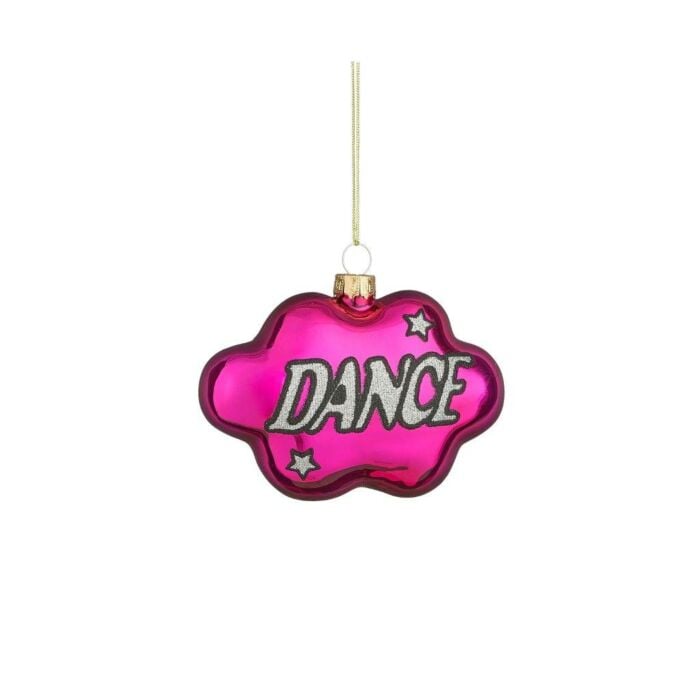 Disco ornament DANCE glas paars 10,5 cm - House of Seasons
Disco ornament DANCE glas paars 10,5 cm - House of Seasons