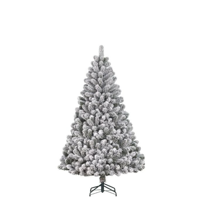 Kerstboom Charlton groen met sneeuw 185 cm - Black Box Kerstboom Charlton groen met sneeuw 185 cm - Black Box