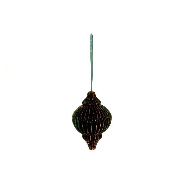Hanger bal honeycomb papier groen 15 cm - HBX