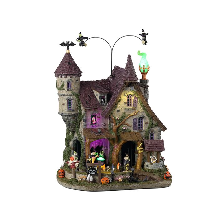 Lemax Wicked Garden Coven, met adapter Lemax Wicked Garden Coven, met adapter