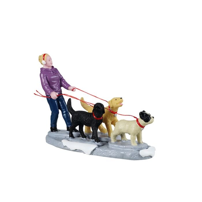 Lemax Dog Walker Lemax Dog Walker