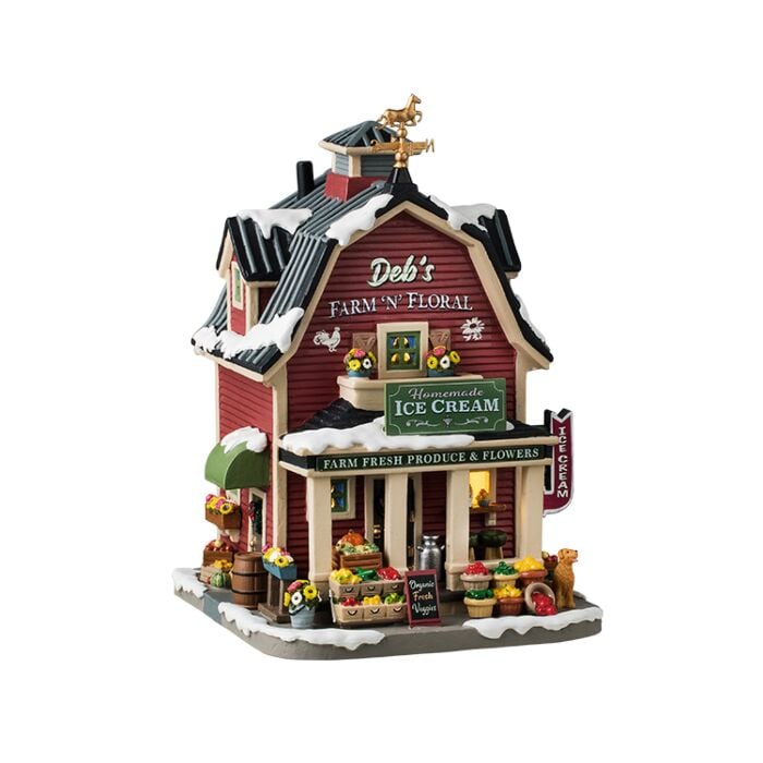 Lemax Deb'S Farm 'N' Floral met adapter Lemax Deb'S Farm 'N' Floral met adapter